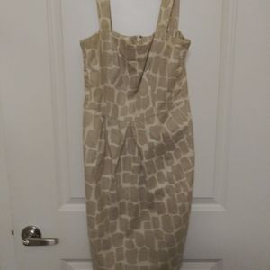 Banana Republic Giraffe print Dress